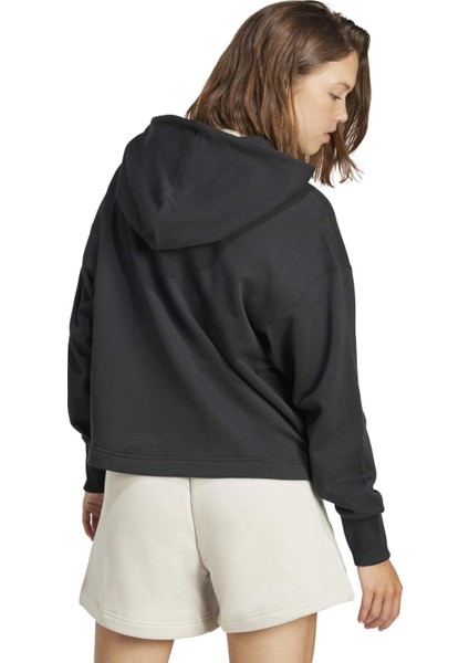 Kadın Günlük Ceket All Szn French Terry Loose Full-Zip Hoodie JJ1251 fiyatları