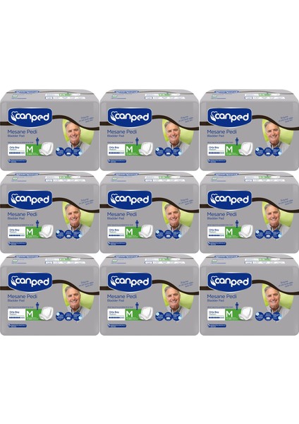 Mesane Pedi Klasik Erkek M-Orta 108 Adet