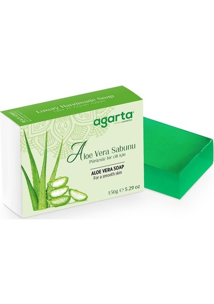 El Yapımı Doğal Sabun 150GR Aloe Vera (4 Lü Set) fiyatları