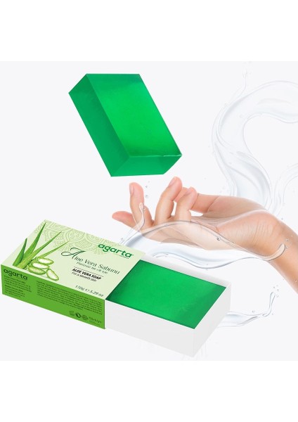 El Yapımı Doğal Sabun 150GR Aloe Vera (4 Lü Set) modelleri
