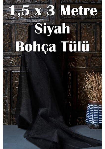 Çok Amaçlı Kristal Tül (Bohça Tülü) 1,5x3 Metre