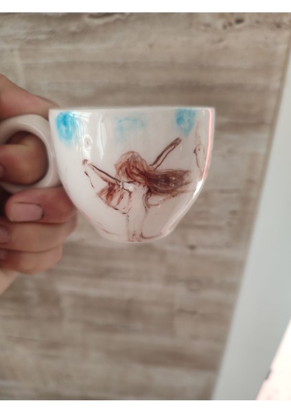 El Yapımı, Doğal, Yıkanabilir, Sıcağa ve Soğuğa Dayanıklı Çok Renkli Seramik Fincan fiyatları