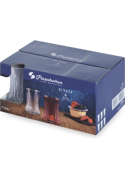 6'lı Turuncu Çay Bardağı Seti, 160CC, Şık ve Kullanışlı Tasarım fiyatları