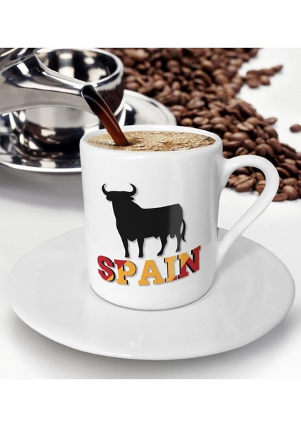 Renkli Türk Kahvesi Fincanı, Zarif ve Şık Tasarım, Hediye Seçeneği