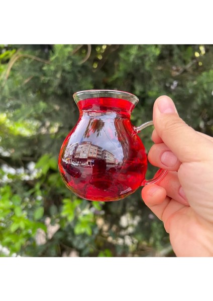 Borosilikat Çay Bardağı Seti 6'lı, Şık ve Dayanıklı Tasarım fırsatları