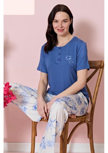 Oversleep By Poleren Yazlık Kadın Pijama Takımı
