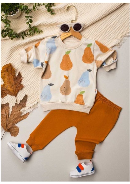 Erkek Bebek 6/24 Ay Armut Bebe 2'li Erkek Alt Üst Takım fiyatları