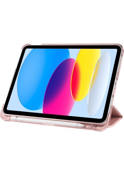 iPad 11.nesil 2025 Kflg Smart Cover Kalem Bölmeli Standlı 1-1 Kılıf - Siyah fırsatları