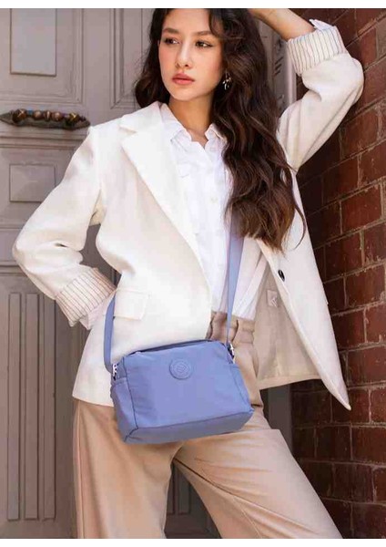 Eflanmoda Su Geçirmez Paraşüt Kumaştan Çok Bölmeli Kadın El ve Omuz Çantası fiyatları