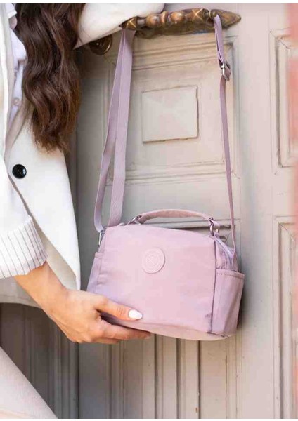 Eflanmoda Su Geçirmez Paraşüt Kumaştan Çok Bölmeli Kadın El ve Omuz Çantası fiyatları