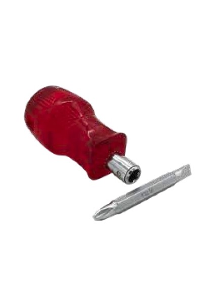 003-RD0821 2-In-1 Kraft Tornavida Kırmızı