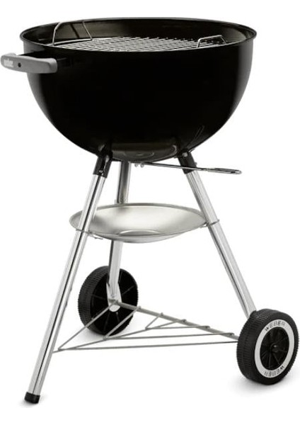 Classic Kettle 47 cm – Parlak Siyah Emaye Emayeli Kazan | One-Touch™ Temizlik | Kompakt 47 cm Çap fırsatları