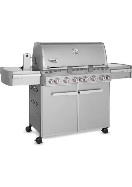 Summit® S-670 Paslanmaz Çelik Gazlı Barbekü – 6 Brülör + Sear / Tütsü / Rotisserie fiyatları