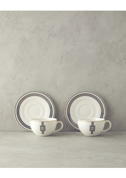 Şık 4'lü Porselen Fincan Takımı, Siyah, 2 Kişilik, Kaliteli ve Zarif Tasarım modelleri