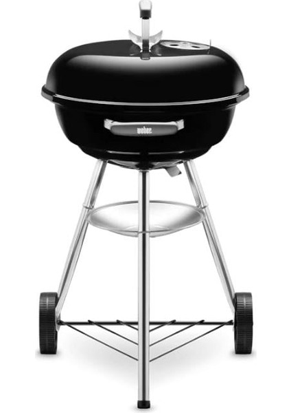 Compact Kettle 47 cm – Parlak Siyah Emaye Çift Emayeli Kazan | One-Touch™ Temizlik