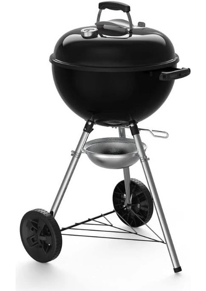 Original Kettle E-4710 – Parlak Siyah Emaye Emayeli Kazan | One-Touch™ Temizlik | Kompakt 47 cm Çap