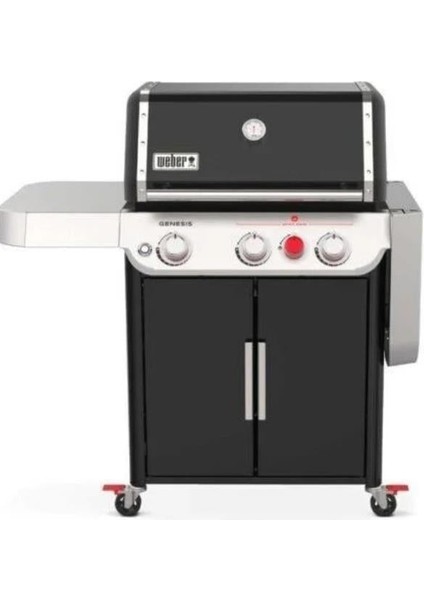 Genesis® E-325s Siyah Gazlı Barbekü — 3 Brülör | XL Sear Zone | Side Shelves fiyatları