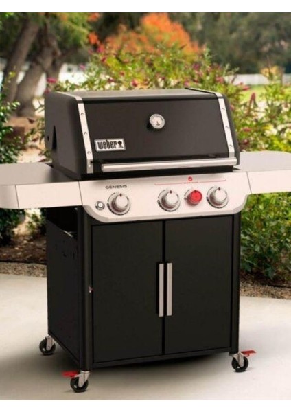 Genesis® E-325s Siyah Gazlı Barbekü — 3 Brülör | XL Sear Zone | Side Shelves modelleri