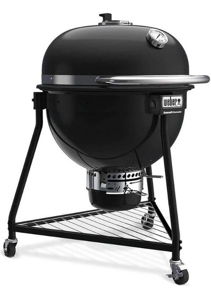 Summit® Kamado E6 Kömürlü Barbekü – Ø 61 cm | Gazsız çift cidarlı çelik kazan fiyatları