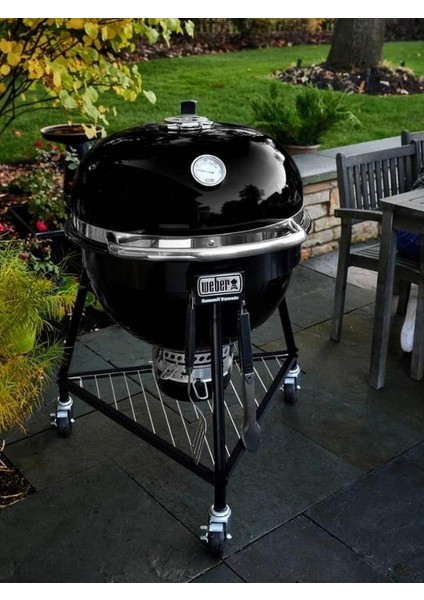 Summit® Kamado E6 Kömürlü Barbekü – Ø 61 cm | Gazsız çift cidarlı çelik kazan fırsatları