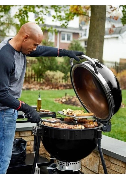 Summit® Kamado E6 Kömürlü Barbekü – Ø 61 cm | Gazsız çift cidarlı çelik kazan indirimleri