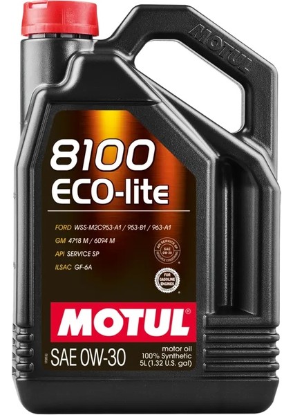 8100 Eco-Lite Ow-30 5 Litre (Üretim Yılı: 2024)