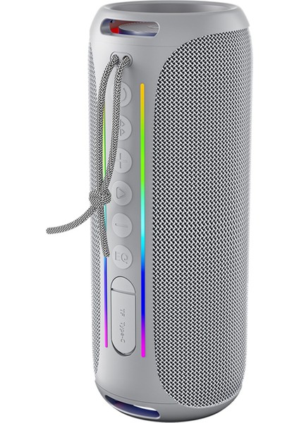 Nowgo F6 20W Rgb Speaker Su Geçirmez Taşınabilir Kablosuz Bluetooth Hoparlör Gri fiyatları