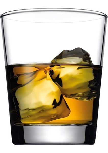 6'lı 270CC Turuncu Su Bardağı Seti, Şık ve Dayanıklı Tasarım