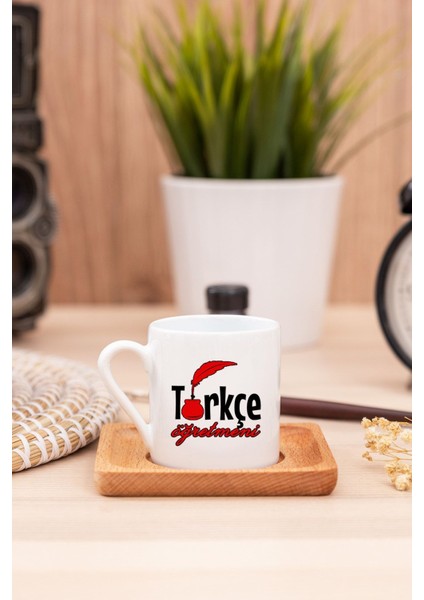 Beyaz Türk Kahvesi Fincanı, Şık ve Kaliteli Tasarım, Ideal Hediye Seçeneği