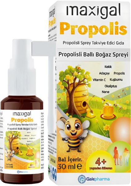 Propolisli Ballı Boğaz Spreyi 30 Ml fiyatları