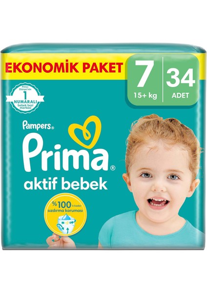 Bebek Bezi Beden: 7 (15+Kg) Xx Large 170 Adet Mega Ekonomik Pk fiyatları