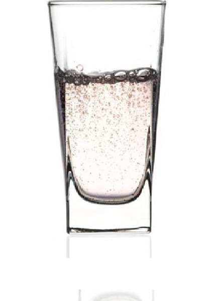 6'lı Beyaz Cam Su Bardağı Seti, Şık ve Dayanıklı, Pratik Kullanım