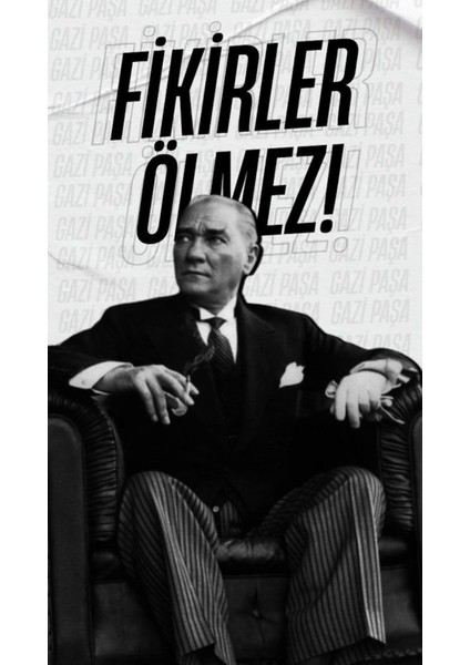 Fikirler Ölmez Kanvas Tablo Canvas Duvar Dekarasyon Duvar Süsü Ölçü Seçmeyi Unutmayınız :) fiyatları