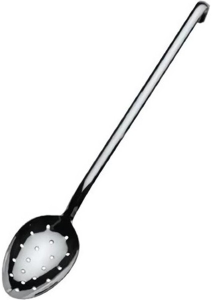Paslanmaz Sanayi Delikli Kaşık 304 Kalite No:1 35 cm