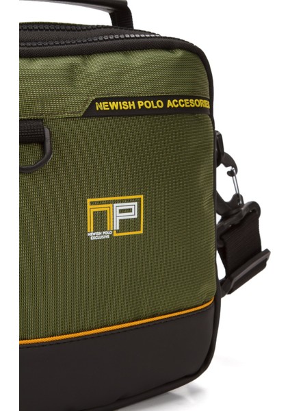 Erkek Quatro Kumaş El ve Omuz Çantası NEWPOLO313 - Haki modelleri
