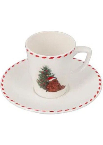 2 Kişilik Beyaz Kahve Takımı, 80CC, Şık ve Zarif Tasarım fiyatları