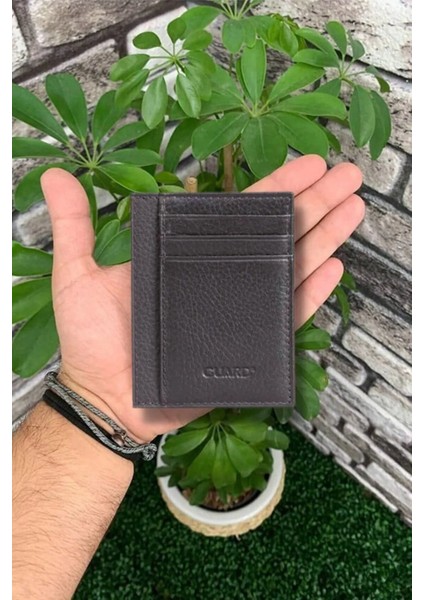 Derije Hakiki Deri Kahverengi Unisex Ince Kartlık (T1638) fiyatları
