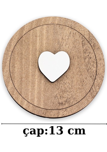 Kişiye Özel Isimli Yuvarlak Yüzük Kutusu Nişan Evlilik Teklifi ve Söz Organizasyon Ahşap Takı Kutusu Hediyelik Isme Özel