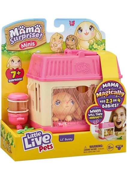 Nessiworld LP301200 Little Live Pets Anne Tavşan ve Yavruları Oyun Seti - 26511
