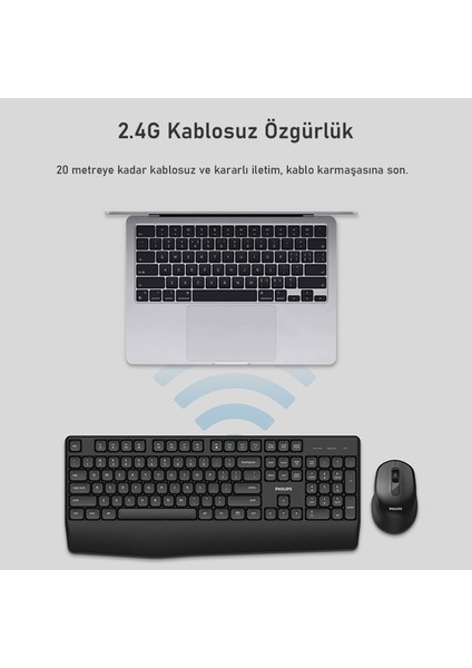 SPT6348 Kablosuz Türkçe Q Klavye ve Mouse Seti indirimleri