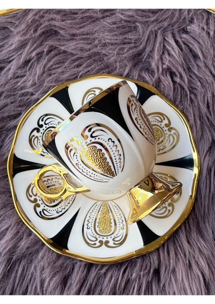 Renkli 12 Parça Çay Fincan Takımı, 6 Kişilik, Şık ve Kullanışlı Set fırsatları