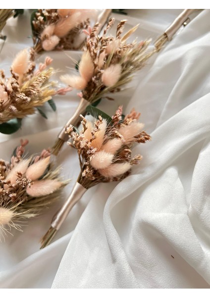 10 Adet Damat Yaka Çiçeği Sağdıç Çiçeği Pembe