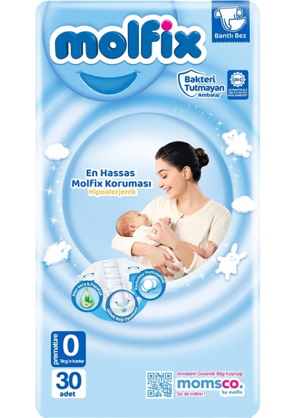 Bebek Bezi Ekonomik Beden:0 (0-3kg) Prematüre 120 Adet fiyatları