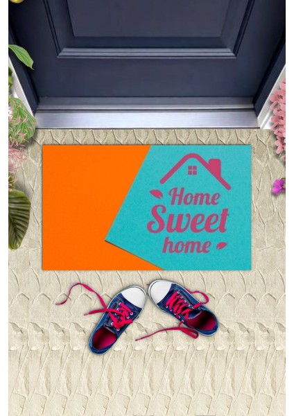 Kapı Önü Paspası Dekoratif Dijital Baskı Home Sweet Home P-2329 fiyatları