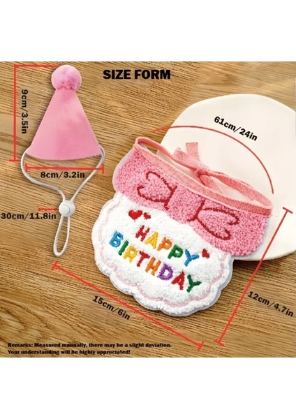 Kedi ve Köpek Için Şapka ve Önlüklü Doğum Günü Kutlama Kostümü fırsatları