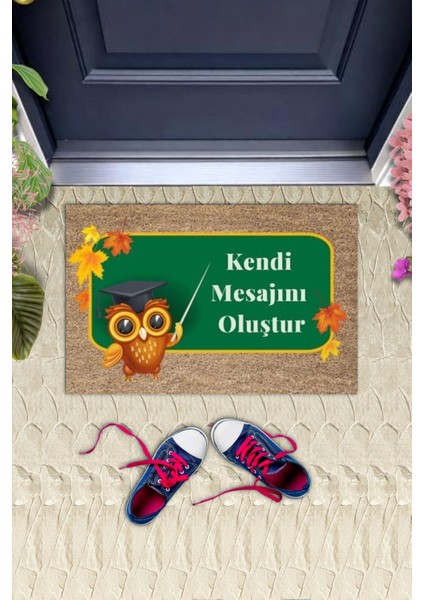 Dijital Baskı Kişiye Özel Iç Kapı Dekorasyon Paspas PS11226 fiyatları