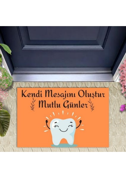 Dijital Baskı Kişiye Özel Iç Kapı Dekorasyon Paspas PS11289