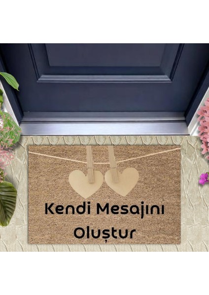 Dijital Baskı Kişiye Özel Iç Kapı Dekorasyon Paspas PS11243