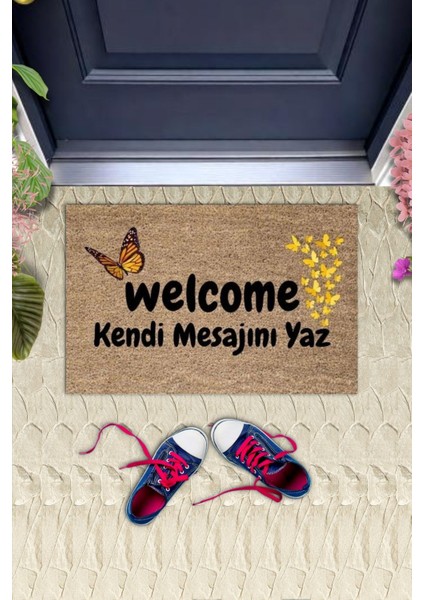 Dijital Baskı Kişiye Özel Iç Kapı Dekorasyon Paspas PS11316 fiyatları