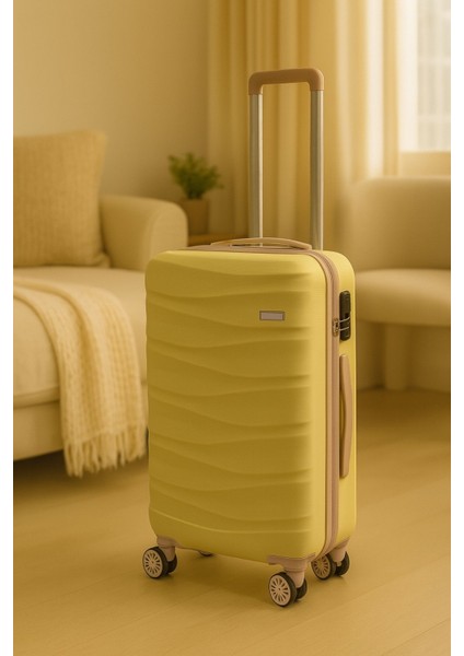 Garnili 55 cm Valiz Sarı